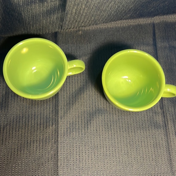 Fiestaware Vintage Retired Sea Foam green one Set of Two Tea Cups/coffee Mugs - Picture 2 of 7